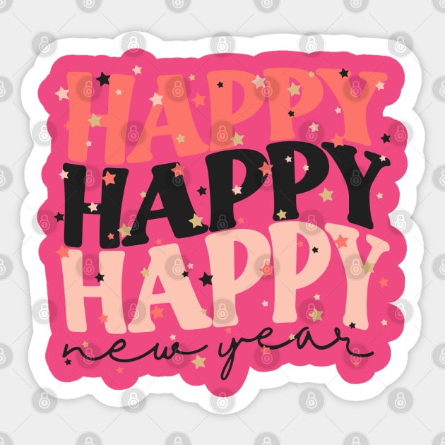 happy new year Sticker by Brooke Rae's